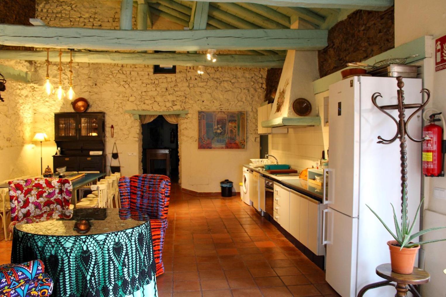 Casa Rural El Horno De La Aldegueela Torrecaballeros Exterior foto