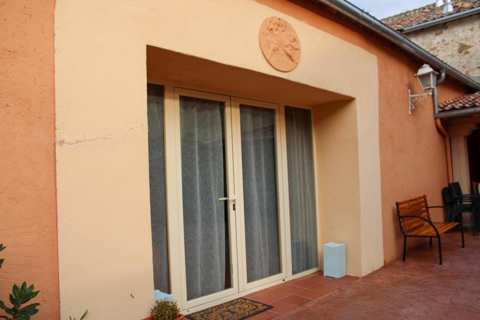 Casa Rural El Horno De La Aldegueela Torrecaballeros Exterior foto